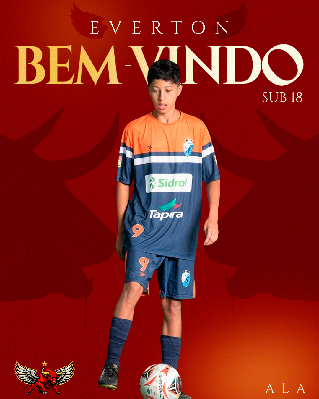 BEM VINDO EVERTON!